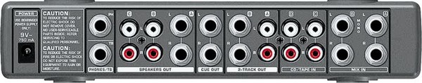 Behringer MiniMon Mon800 Back