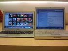 11" Macbook Air & 12" Powerbook open