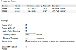 MiniUPnPGUI