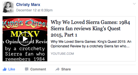 Christy Marx (yes, the creator of Jem and the Holograms...she did that too.)