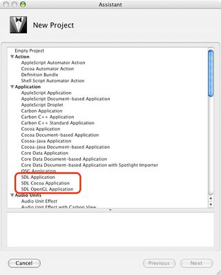 Xcode Tiger Templates